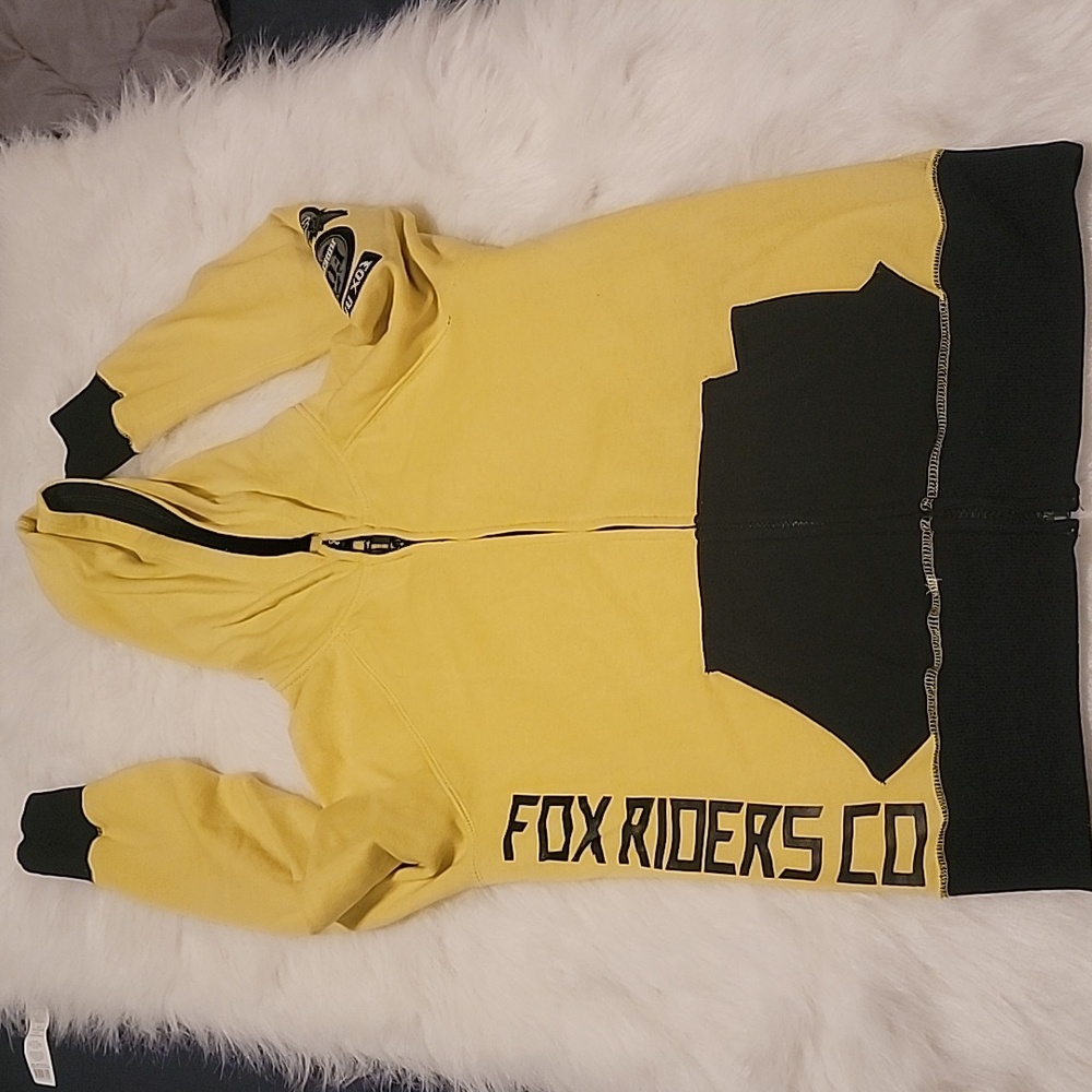 Fox zip up sweatshirt